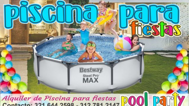 Alquiler de Piscinas y Saltarín para Eventos Infantiles en La Dorada.