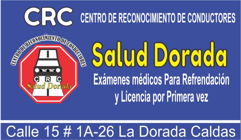 CRC, Centro de Reconocimiento de Conductores. Salud Dorada